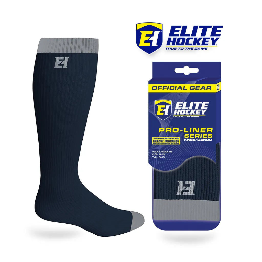 Elite Hockey Pro-Liner marineblå sokker senior