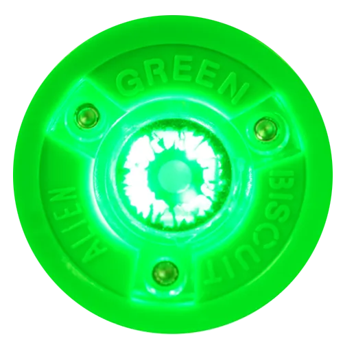 Green Biscuit Alien Teknikkpuck
