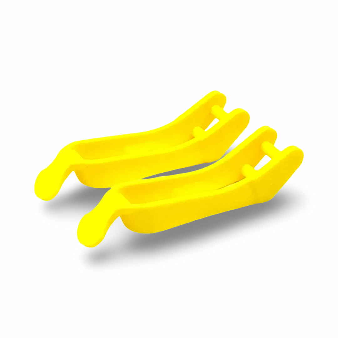 RollerGard Gummistropper Neon Gul