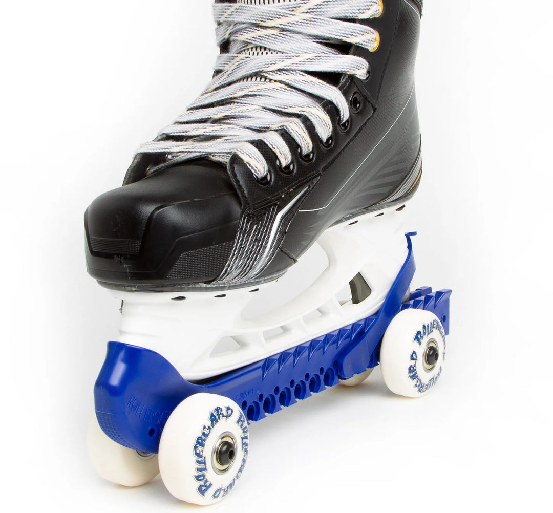 RollerGard Blue Skate Guards with wheels