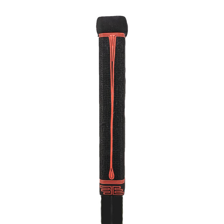 Buttendz FUSION Z Grip for hockeykølle svart med røde detaljer