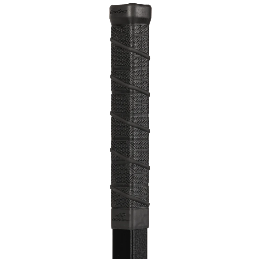 Lizard Skins Rubber Hockey Grip - Snipe Ribbed Classic Knob - Platinum gray