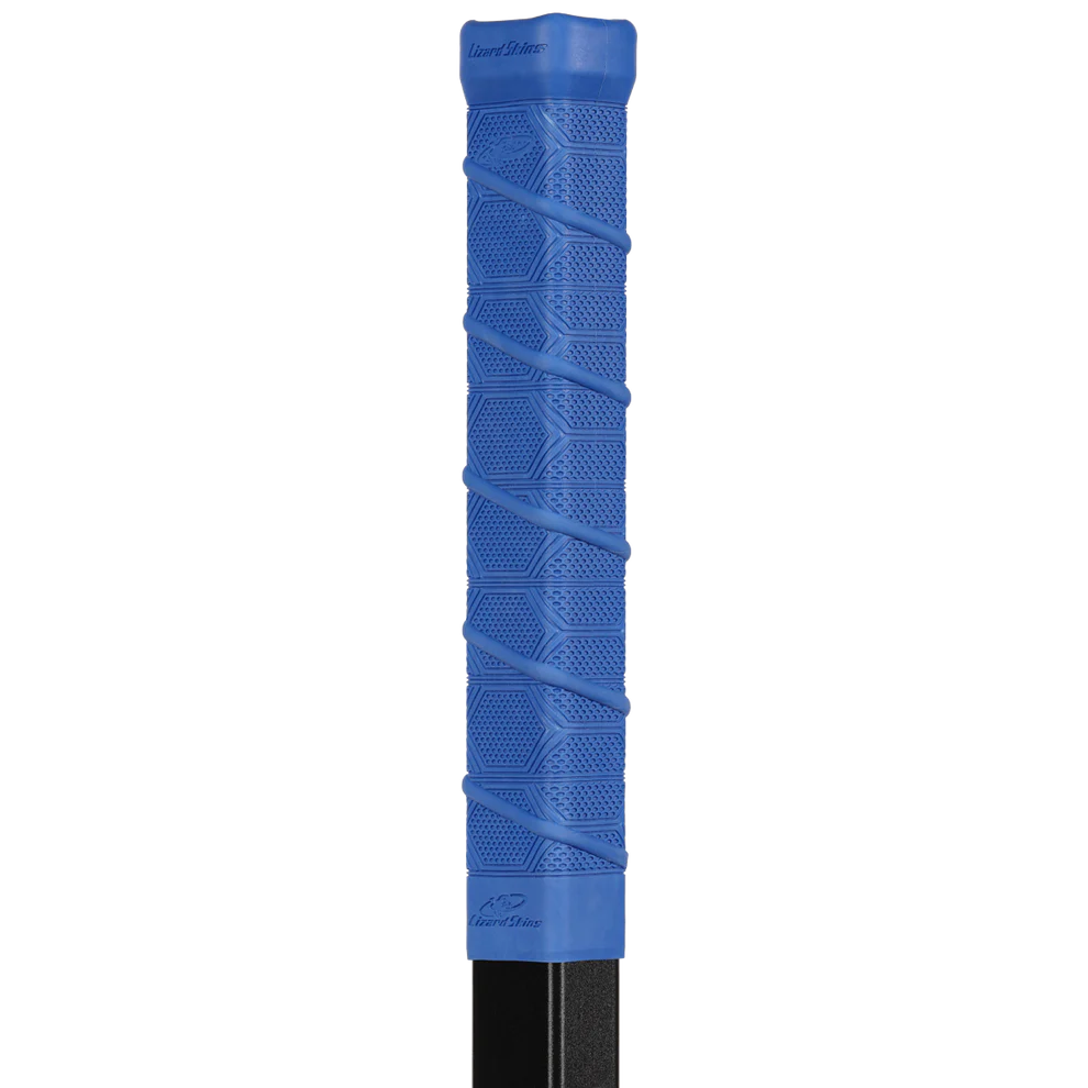 Lizard Skins Rubber Hockey Grip - Snipe Ribbed Classic Knob - Platinum gray