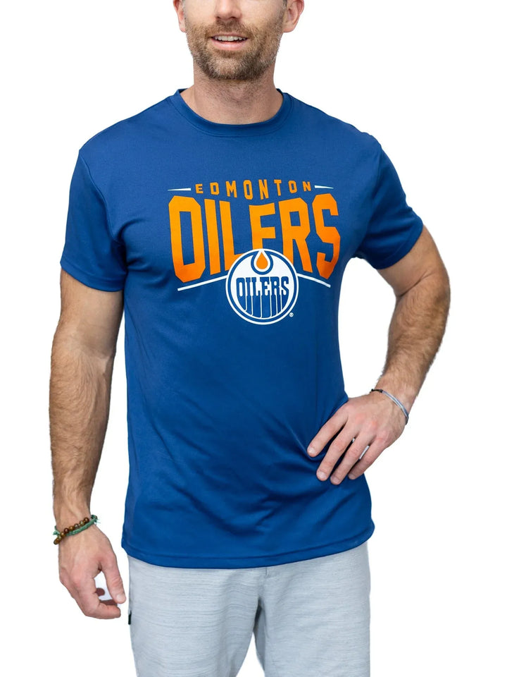 NHL Edmonton Oilers "Full Fandom" Fukttransporterende T-skjorte
