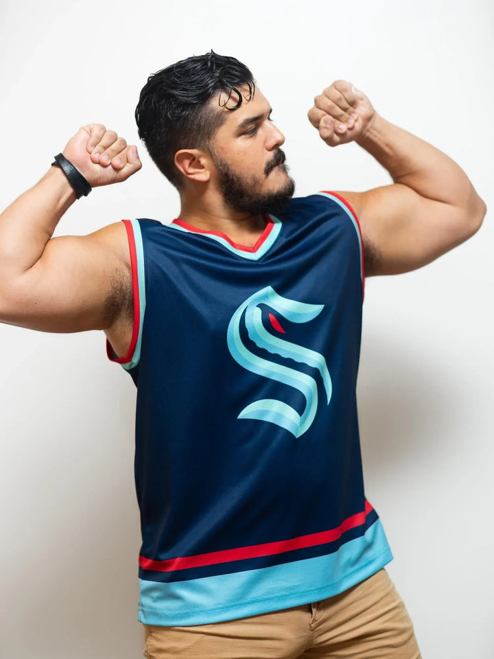 NHL Seattle Kraken Hockey Singlet for menn