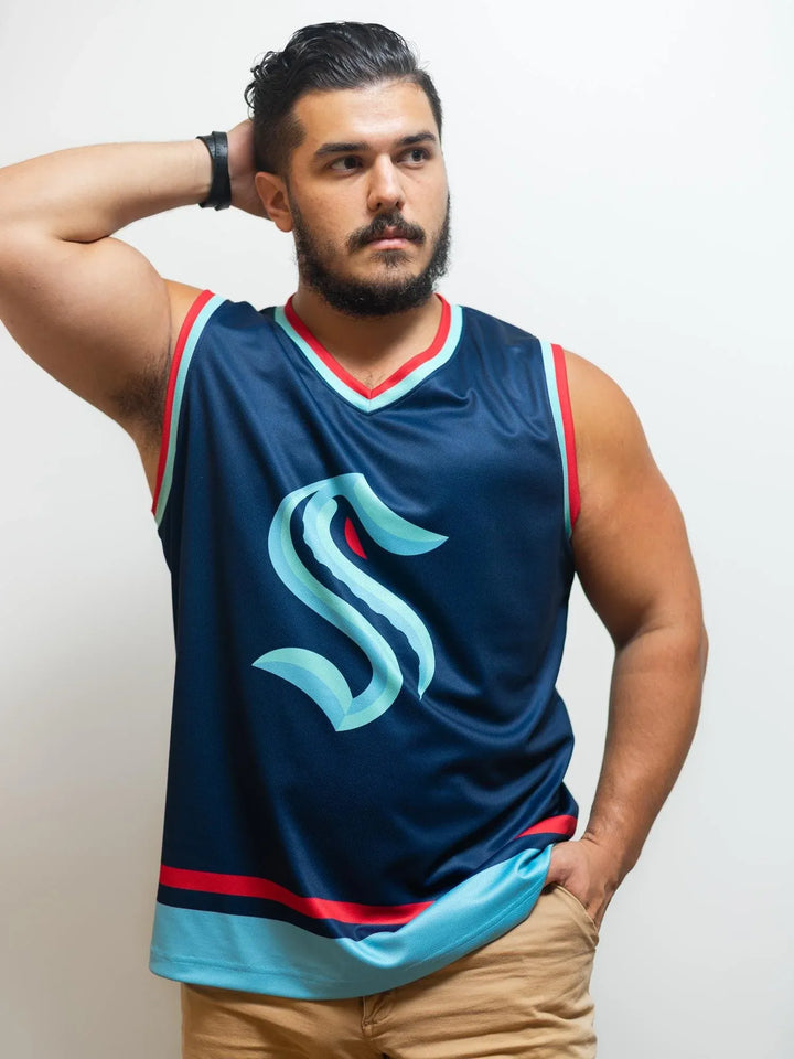 NHL Seattle Kraken Hockey Singlet for menn