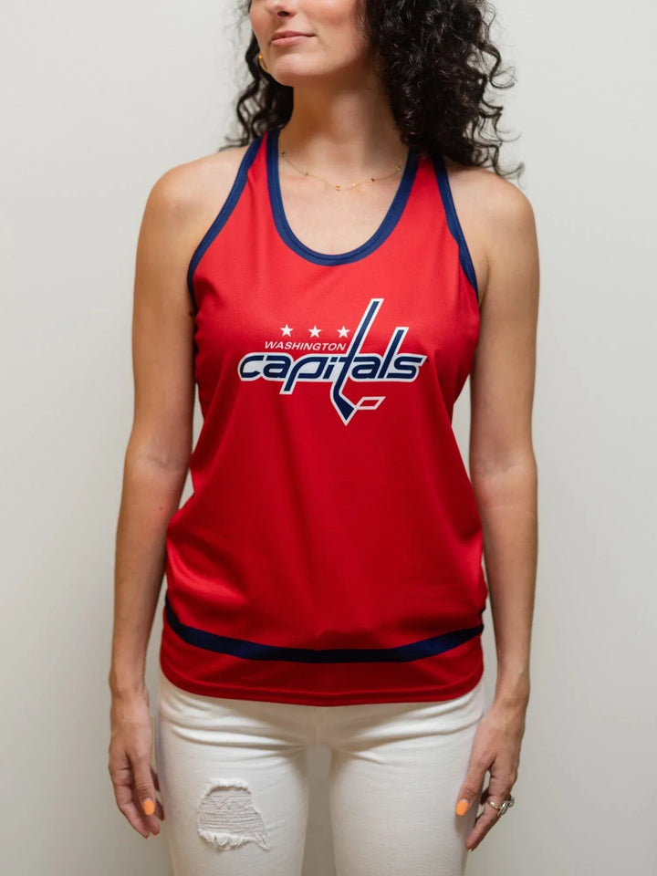 NHL Washington Capitals Women's Racerback Hockey Singlet