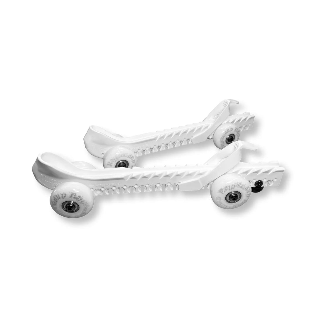 RollerGard White Skate Guards with wheels