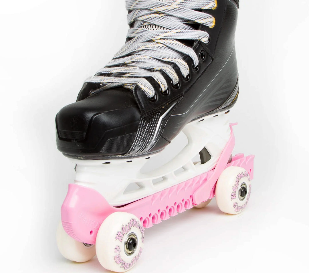 RollerGard Pink Skate Guards with wheels