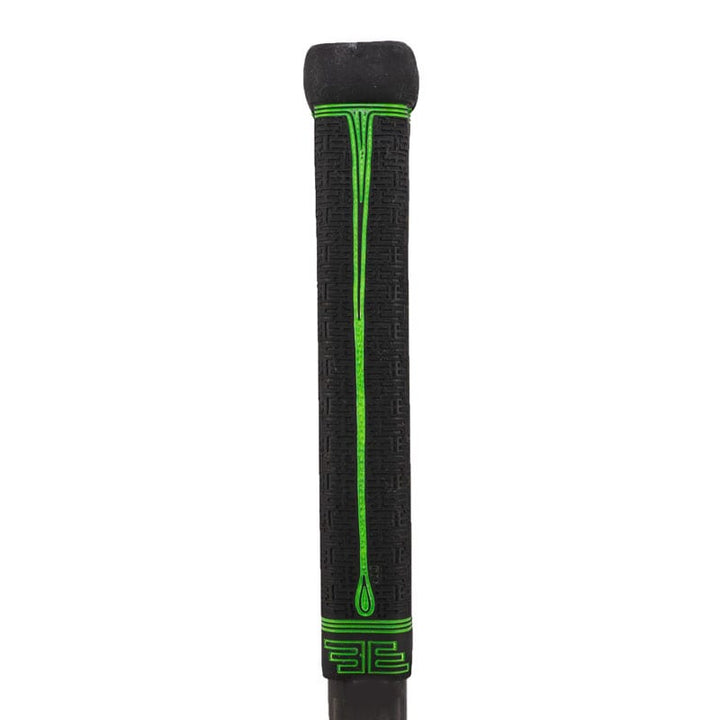 Buttendz FUSION Z Grip for hockeykølle svart med grønne detaljer
