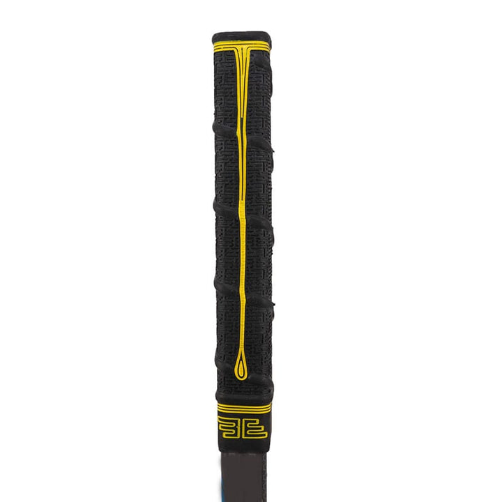Buttendz TWIRL88 Grip for hockeykølle svart med gule detaljer