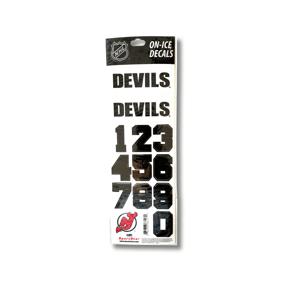 SportStar NHL Decals - New Jersey Devils